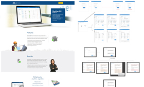 BlueCielo - M360 <br />
                                Webdesign